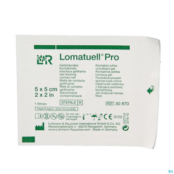 Lomatuell pro compresse ster  5x 5cm 10 30870