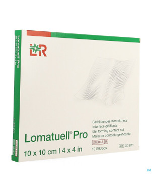 Lomatuell pro compresse ster 10x10cm 10 30871