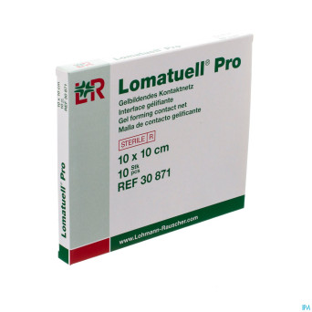 Lomatuell pro compresse ster 10x10cm 10 30871