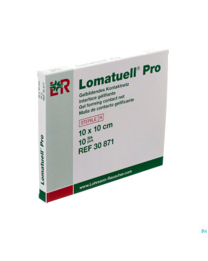 Lomatuell pro compresse ster 10x10cm 10 30871