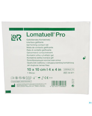Lomatuell pro compresse ster 10x10cm 10 30871