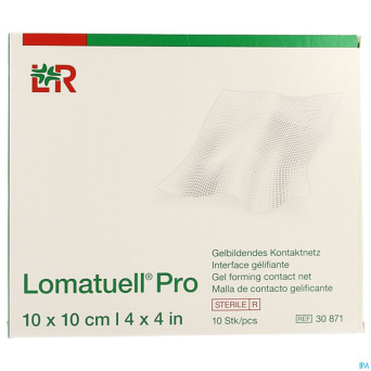 Lomatuell pro compresse ster 10x10cm 10 30871