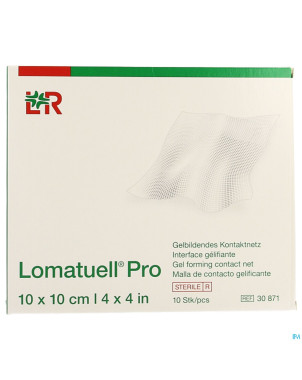 Lomatuell pro compresse ster 10x10cm 10 30871