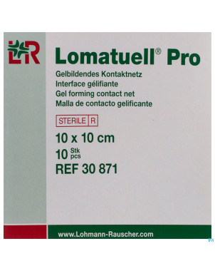 Lomatuell pro compresse ster 10x10cm 10 30871