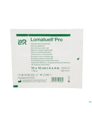 Lomatuell pro compresse ster 10x10cm 10 30871