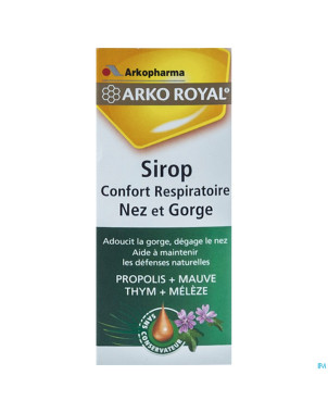 Arkoroyal sirop confort respiratoire 150ml
