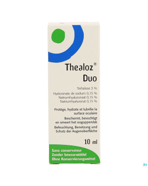 Thealoz duo gutt oculaires    10ml rempl.2506780