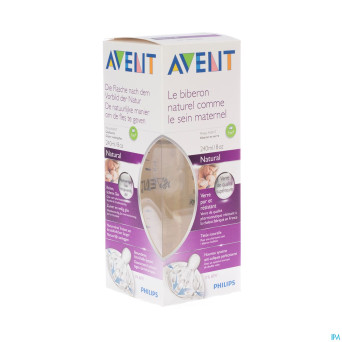 Philips avent biberon verre   240ml