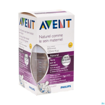 Philips avent biberon verre   120ml