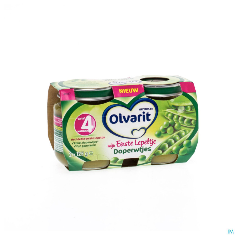 Olvarit ma premiere cuillere pet.pois +4m   2x125g