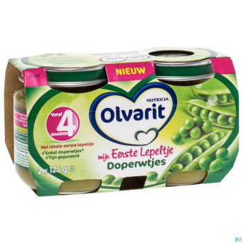 Olvarit ma premiere cuillere pet.pois +4m   2x125g