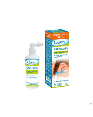 Quies docuspray hygiene oreille s/gaz  spray 100ml