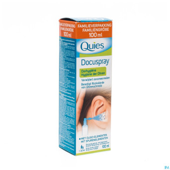 Quies docuspray hygiene oreille s/gaz  spray 100ml