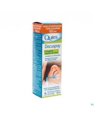 Quies docuspray hygiene oreille s/gaz  spray 100ml