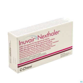 Inuvair 100/6mcg nexthaler doses 1x120
