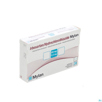 Irbesartan hct mylan 300mg/12,5 mg comp 28