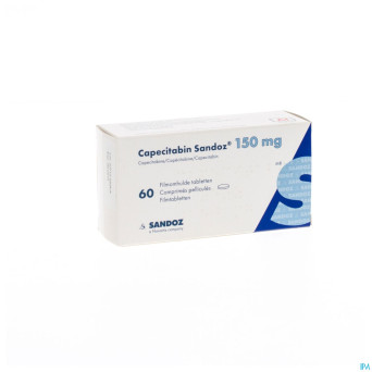 Capecitabine 150 mg sandoz comp pell  60