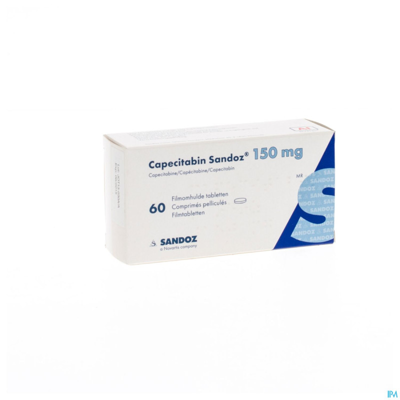 Capecitabine 150 mg sandoz comp pell  60
