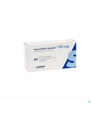 Capecitabine 150 mg sandoz comp pell  60