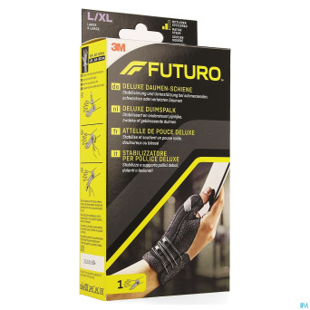 Futuro attelle pouce deluxe noir  l-xl 16,5-20,3cm