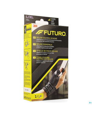 Futuro attelle pouce deluxe noir  l-xl 16,5-20,3cm