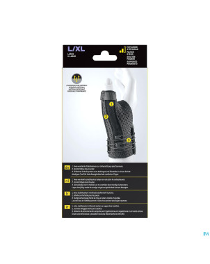 Futuro attelle pouce deluxe noir  l-xl 16,5-20,3cm