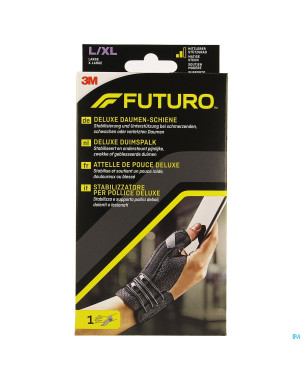 Futuro attelle pouce deluxe noir  l-xl 16,5-20,3cm