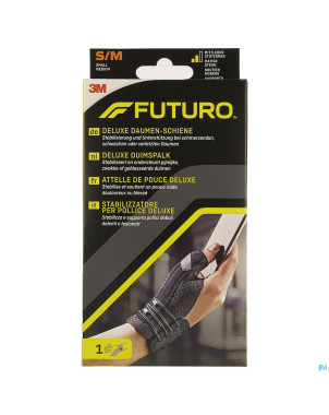 Futuro attelle pouce deluxe noir  s- m 12,7-16,5cm