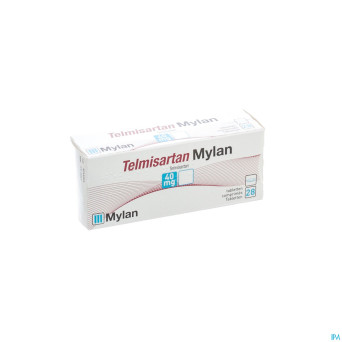 Telmisartan 40 mg mylan tabl 28