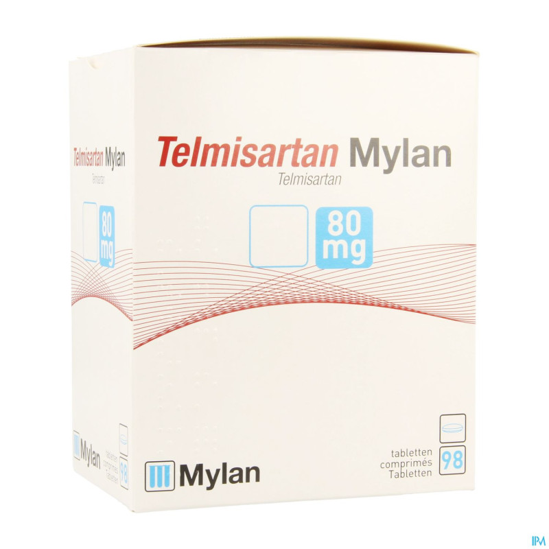 Telmisartan viatris 80mg comp 98