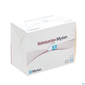 Telmisartan viatris 80mg comp 98
