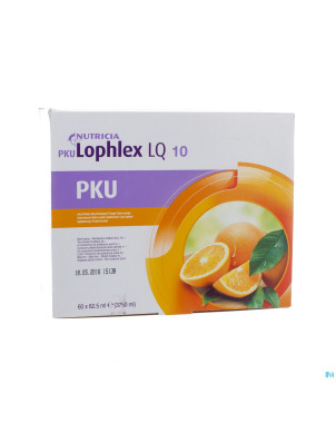 Pku lophlex lq 10 juicy orange 60x62,5ml