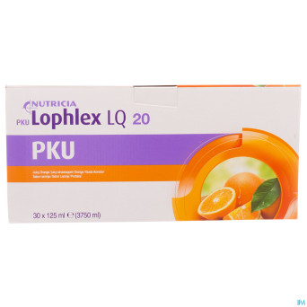 Pku lophlex lq 20 juicy orange 30x125ml