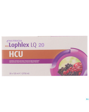 Hcu lophlex lq 20 juicy fruits des bois 30x125ml