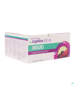 Msud lophlex lq 20 juicy fruits des bois 30x125ml