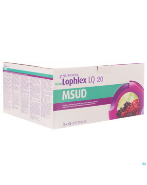 Msud lophlex lq 20 juicy fruits des bois 30x125ml