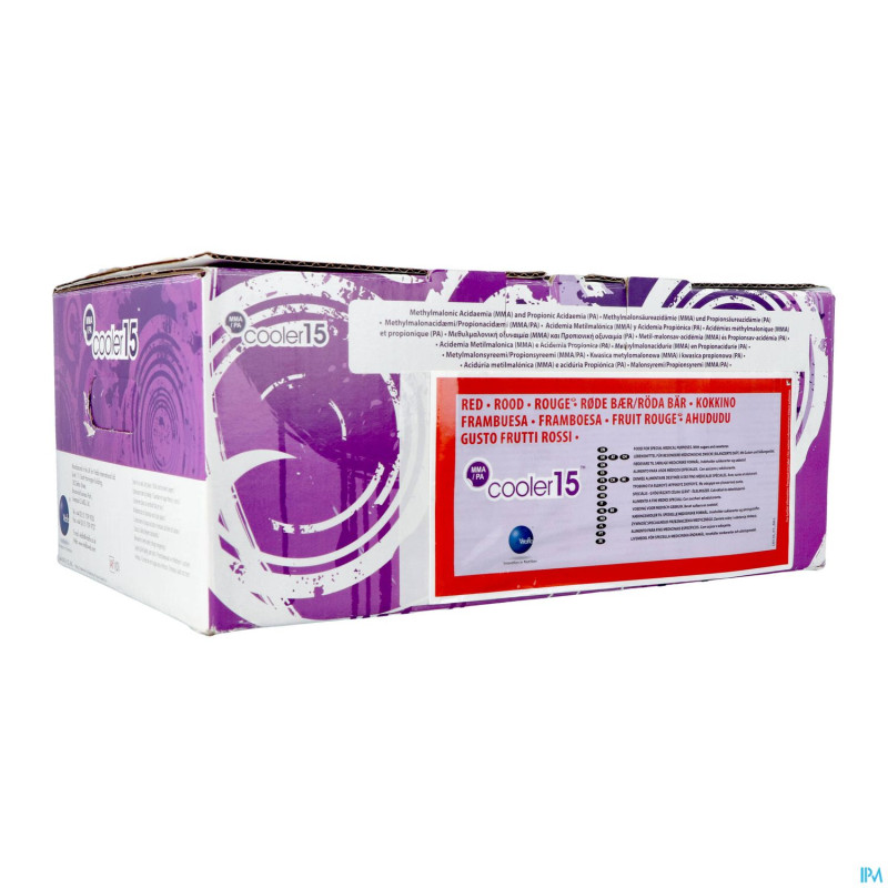 Mma/pa cooler 15 rouge 30x130ml