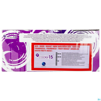 Mma/pa cooler 15 rouge 30x130ml