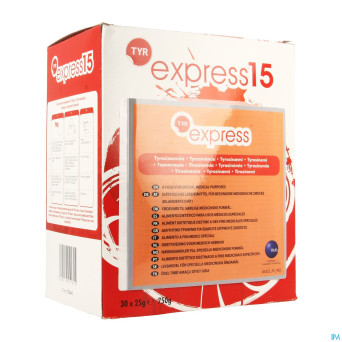 Tyr express 15 n/aromatise 30x25g