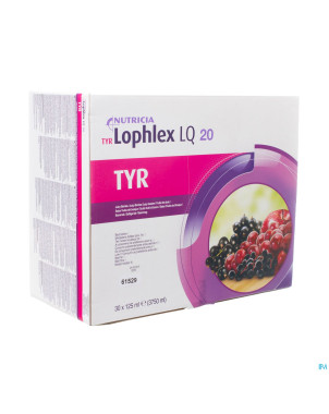 Tyr lophlex lq 20 juicy fruits des bois 30x125ml