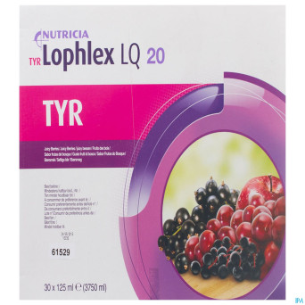 Tyr lophlex lq 20 juicy fruits des bois 30x125ml