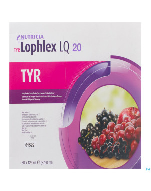 Tyr lophlex lq 20 juicy fruits des bois 30x125ml
