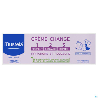 Mustela bb creme change 1-2-3   50g