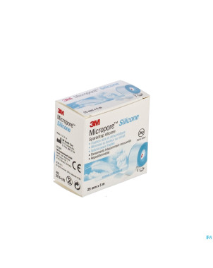 Micropore 3m silicone tape    25,0mmx5m 1 2775p-1