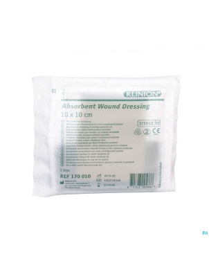 Klinion pansement absorbant 10x10cm s    1 4170010