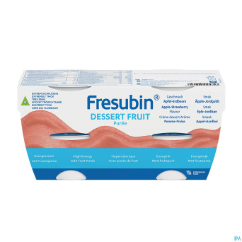 Fresubin dessert pomme-fraise 4x125g