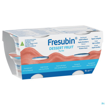 Fresubin dessert pomme-fraise 4x125g