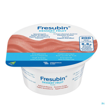 Fresubin dessert pomme-fraise 4x125g