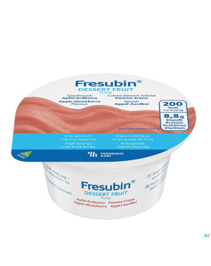 Fresubin dessert pomme-fraise 4x125g