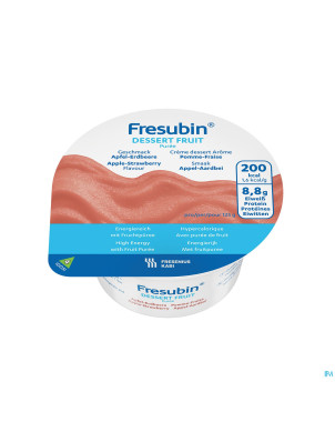 Fresubin dessert pomme-fraise 4x125g